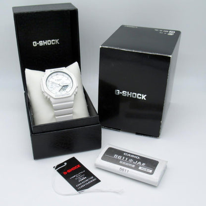 Casio G-Shock GMA-S2100-7AJF White Watch Quartz Plastic Case Japan Import