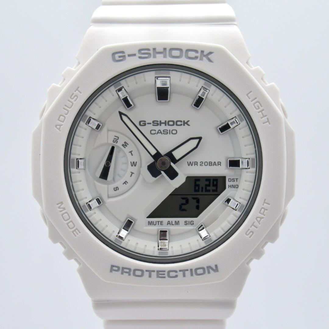Casio G-Shock GMA-S2100-7AJF White Watch Quartz Plastic Case Japan Import