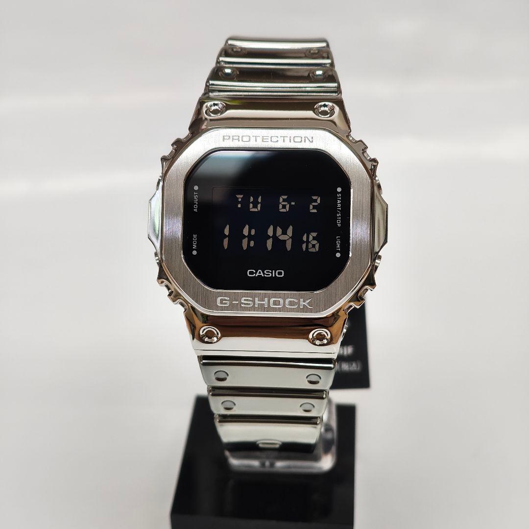 Casio G-Shock GM-5600YM-8JF Digital Watch with Metal Square Bezel Japan Import