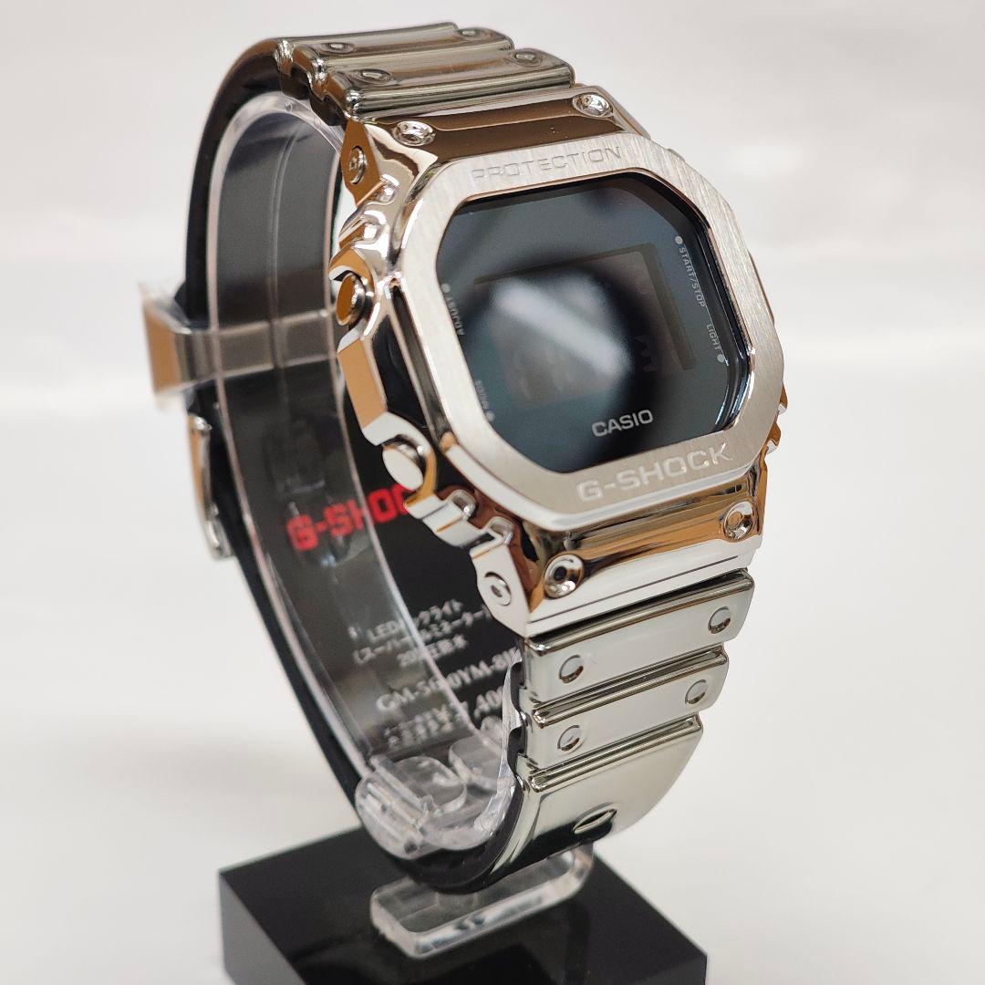 Casio G-Shock GM-5600YM-8JF Digital Watch with Metal Square Bezel Japan Import