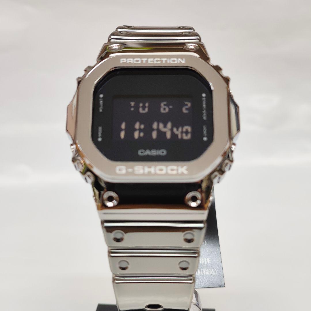 Casio G-Shock GM-5600YM-8JF Digital Watch with Metal Square Bezel Japan Import