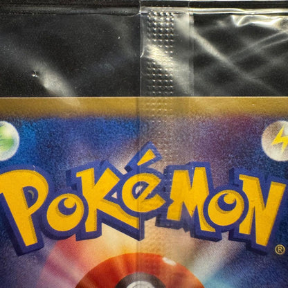Unopened Pokemon Card Player's Promo from Japan in original packaging with minor outer bag damage