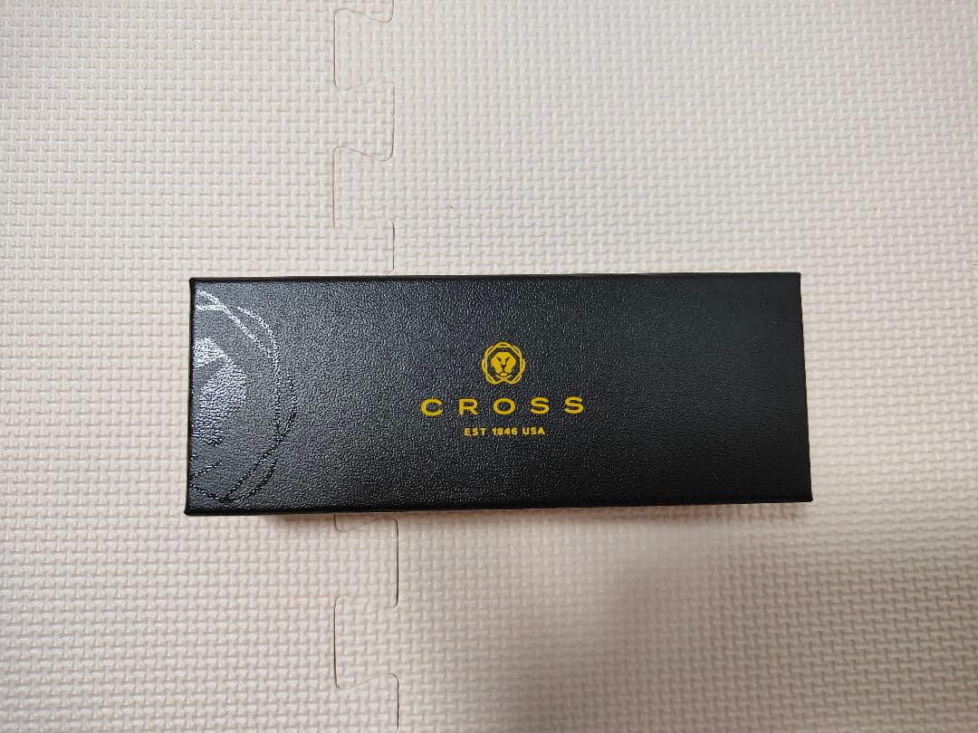 Cross Ballpoint Pen Black with Gold Trim