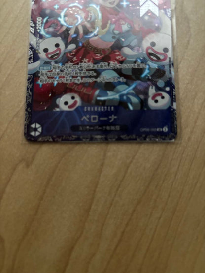 Unopened One Piece Penelope Flagship collectible card from Japan import with minor imperfections
