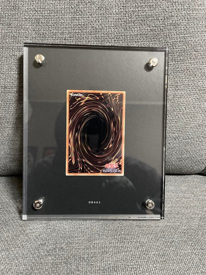 Yu-Gi-Oh Black Magician Girl single card made of stainless steel in excellent condition