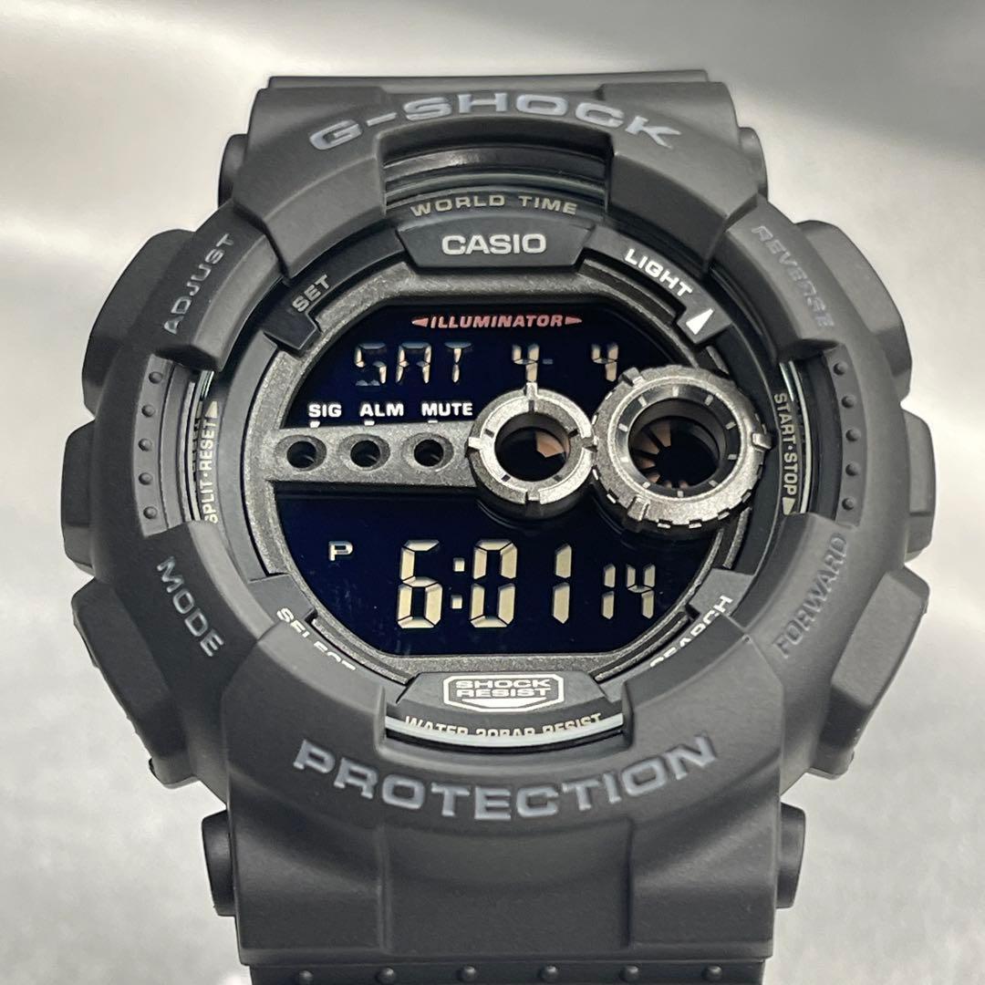 Casio G-Shock GD-100 Watch Model with Battery Replaced and No Visible Damage — Japan Import