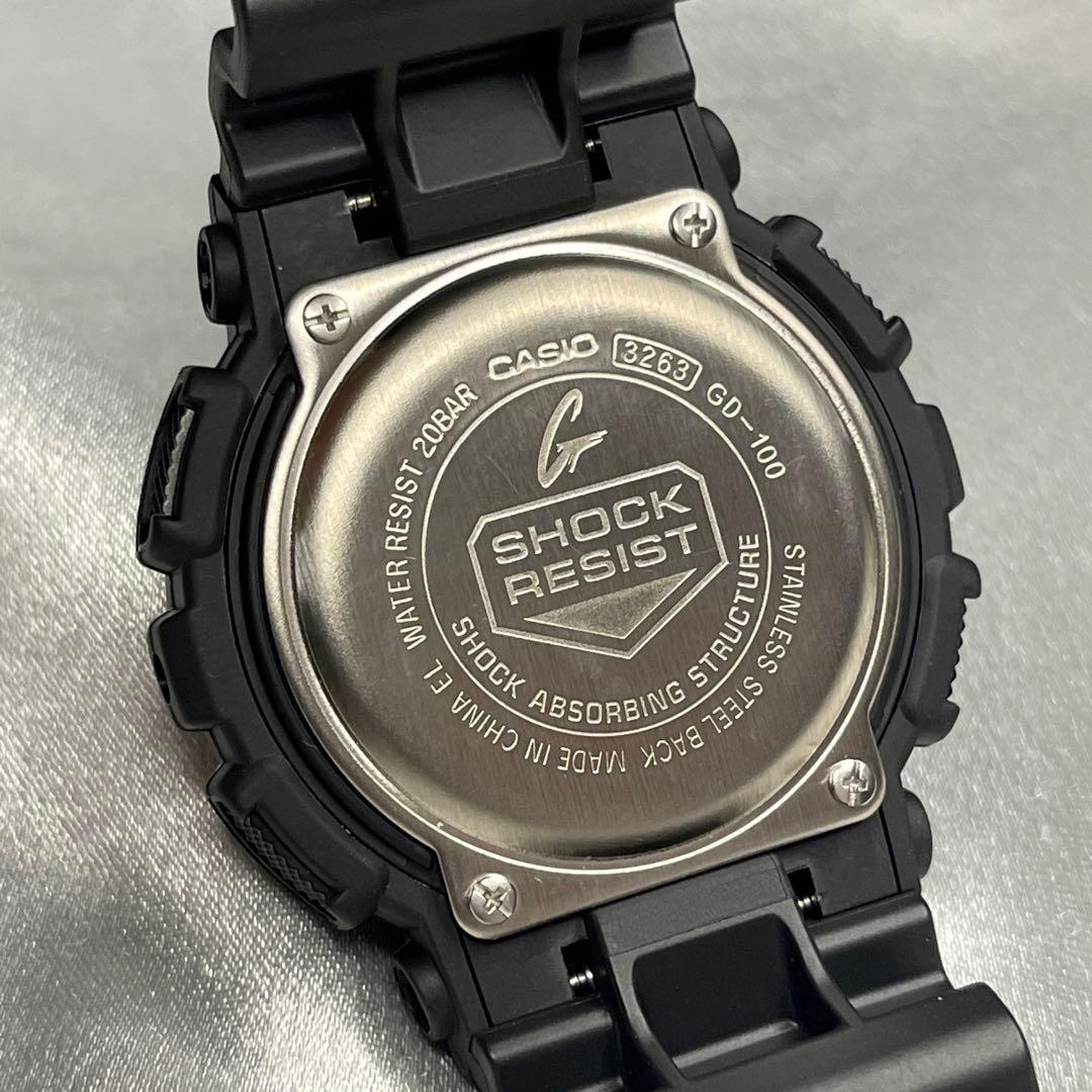 Casio G-Shock GD-100 Watch Model with Battery Replaced and No Visible Damage — Japan Import
