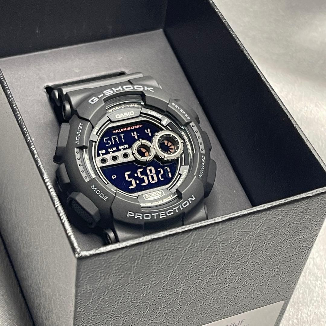 Casio G-Shock GD-100 Watch Model with Battery Replaced and No Visible Damage — Japan Import