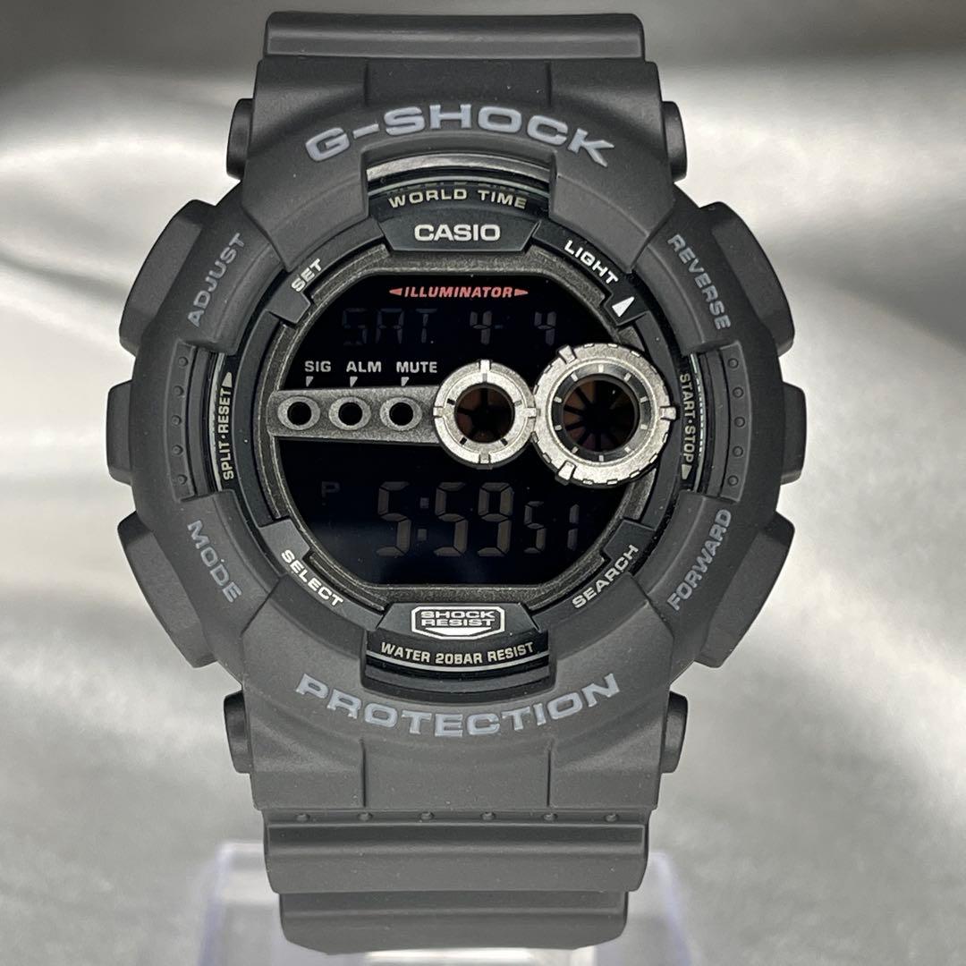 Casio G-Shock GD-100 Watch Model with Battery Replaced and No Visible Damage — Japan Import