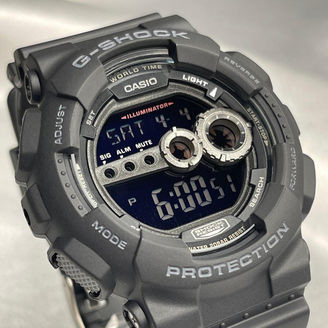 Casio G-Shock GD-100 Watch Model with Battery Replaced and No Visible Damage — Japan Import