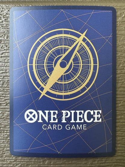One Piece Monkey D. Luffy ST01-012 Japanese trading card in protective sleeve