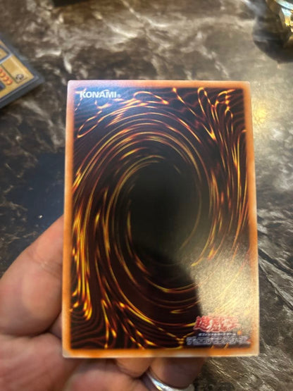 Blue-Eyes White Dragon Duelist Legend Secret Rare card 006/165 Japanese Yu-Gi-Oh with slight creases and white scratches