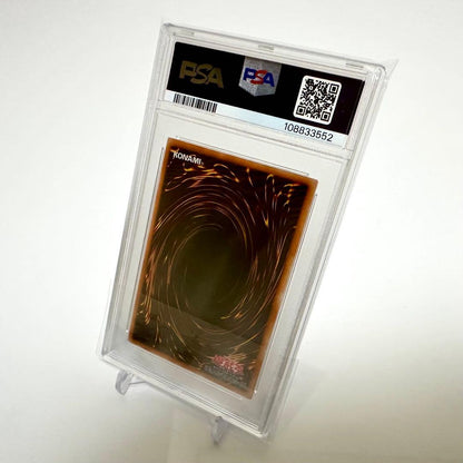 Yu-Gi-Oh! Duelamis Valkyria promotional card graded PSA 10 in clear protective case from Japan import