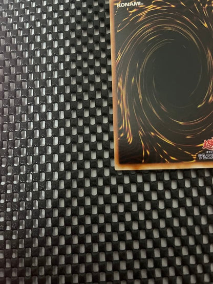 Yugioh Ultra Rare Newt Card S2-03 showing Wind attribute, 4 stars, 1900 ATK, 400 DEF with sleeve and minor wear