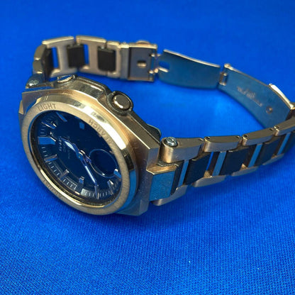 Casio Baby-G MSG-W200CG Radio Wave Solar Watch with Gold Finish