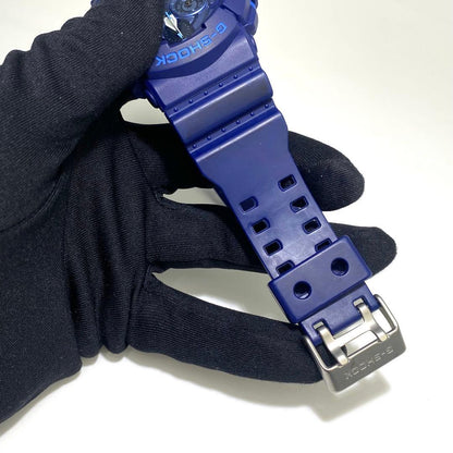 Casio G-Shock Analog Chronograph Watch GAC-100AC Blue Water Resistant Shockproof Japan Import