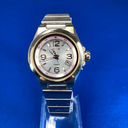 Casio Baby-G MSA-5200DGJ Women's Watch Solar Radio-Controlled Gold Stainles Steel Band — Japan Import