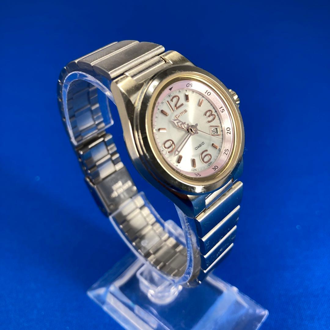Casio Baby-G MSA-5200DGJ Women's Watch Solar Radio-Controlled Gold Stainles Steel Band — Japan Import
