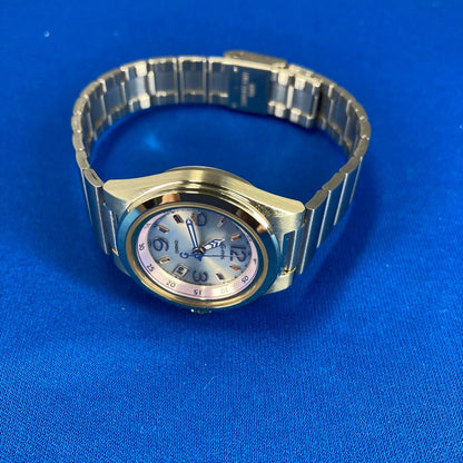 Casio Baby-G MSA-5200DGJ Women's Watch Solar Radio-Controlled Gold Stainles Steel Band — Japan Import