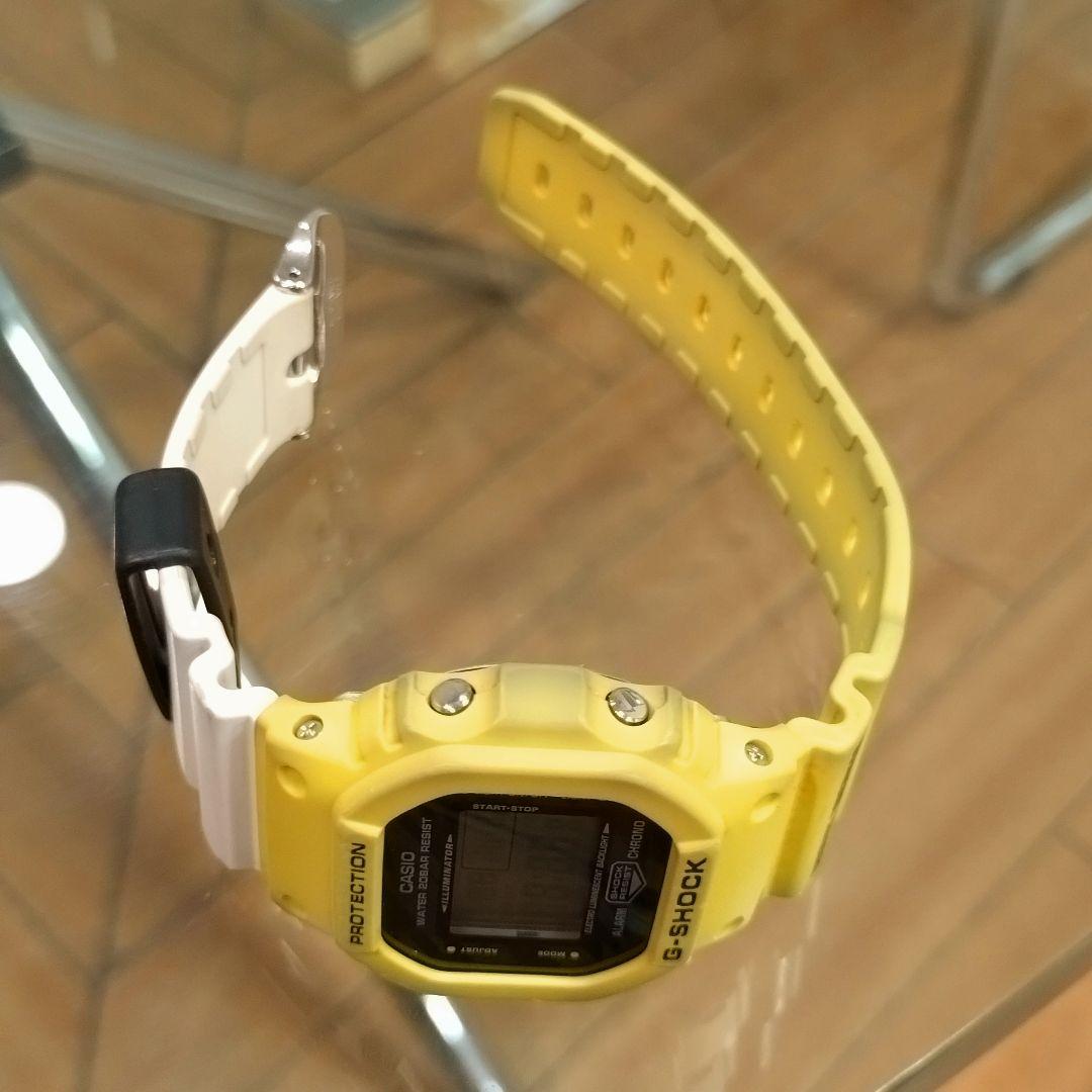 Casio G-Shock Series DW-5600TGA Lightning Yellow Model