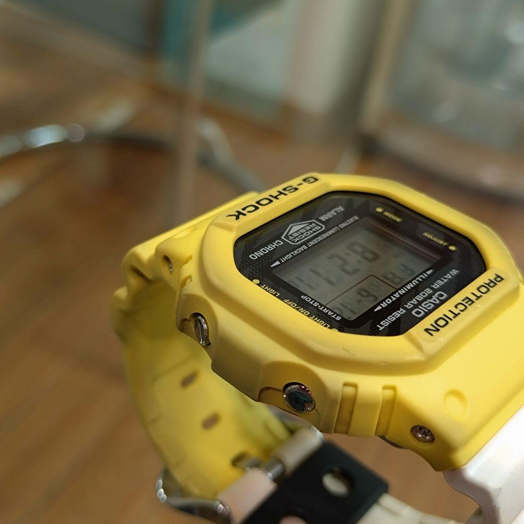 Casio G-Shock Series DW-5600TGA Lightning Yellow Model