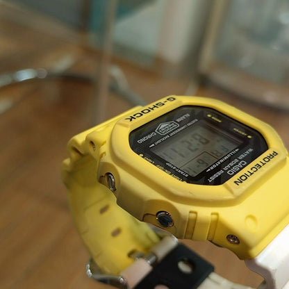 Casio G-Shock Series DW-5600TGA Lightning Yellow Model