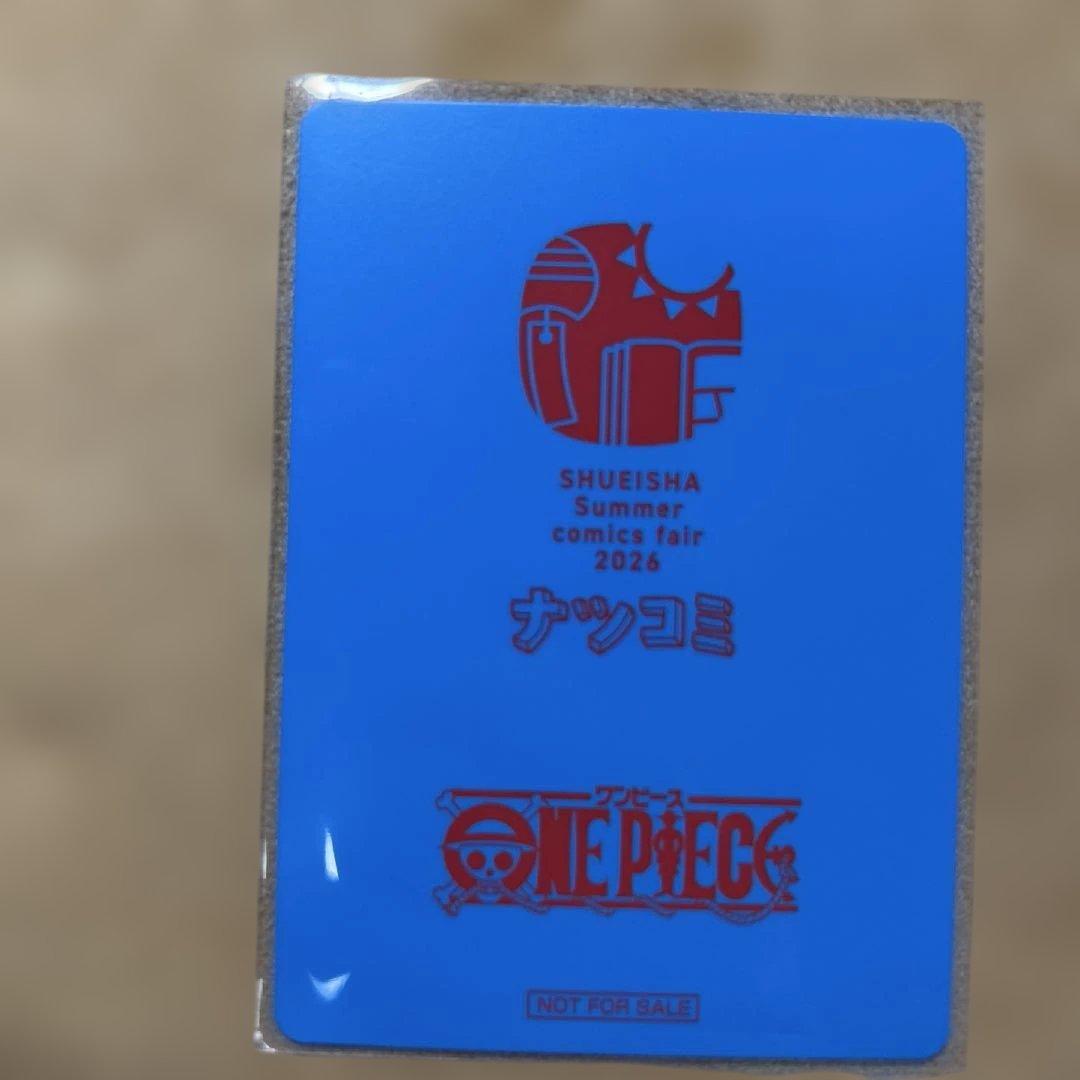 Oda Eiichiro signed One Piece Natsumi 2026 Metakira trading card in protective hard loader from Japan