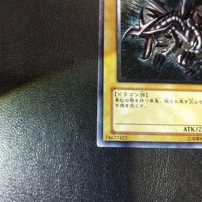 Black Dragon Relicble series collector card with silver serial number, model ①, black color, Japan import