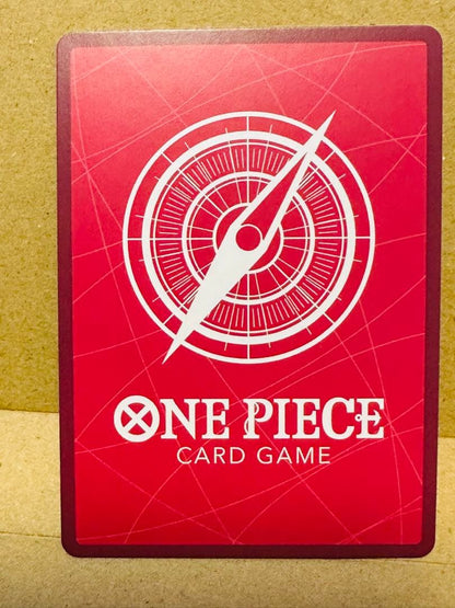 One Piece Portgas D. Ace Leader Parallel Card Japanese version OP03-001 with parallel design