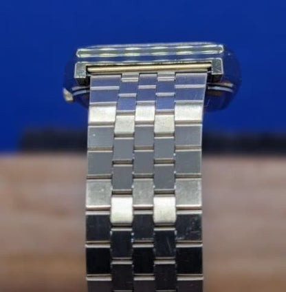 Casio Square Quartz Japanese Day Date Men’s Watch — Japan Import