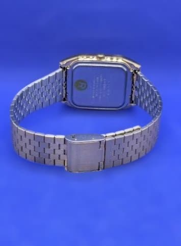 Casio Square Quartz Japanese Day Date Men’s Watch — Japan Import