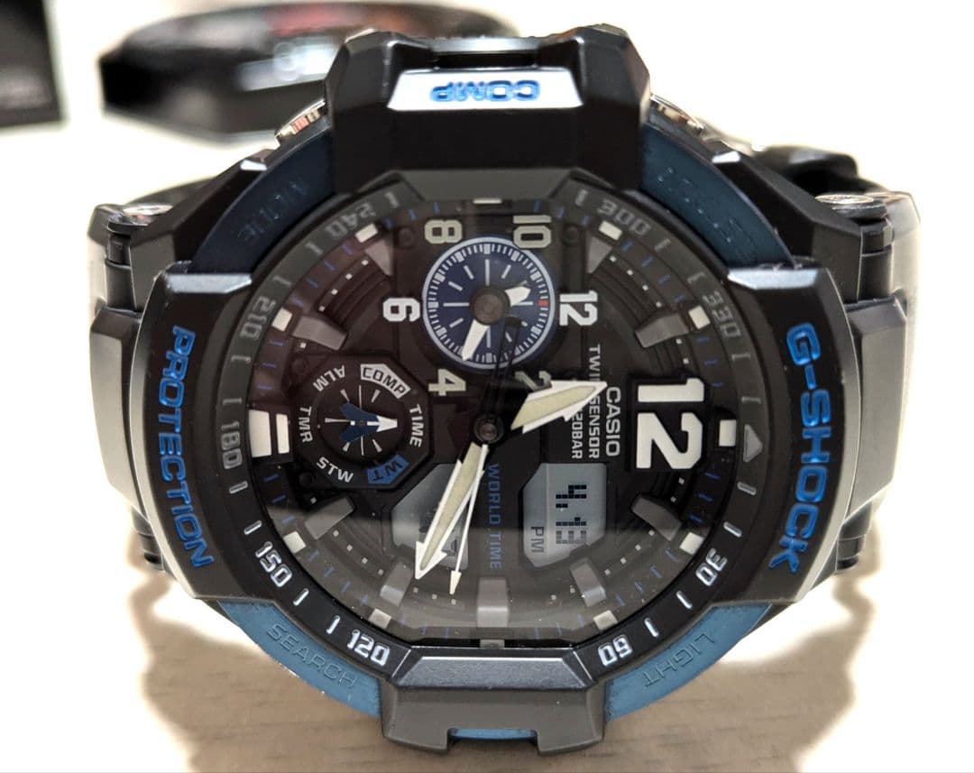 Casio G-Shock Gravity Master SkyCockpit GA1100-2B Watch