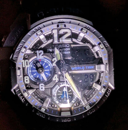 Casio G-Shock Gravity Master SkyCockpit GA1100-2B Watch