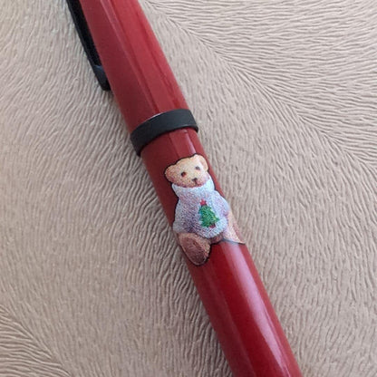 Hallmark Cross Ballpoint Pen with Teddy Bear Illustration — Japan Import