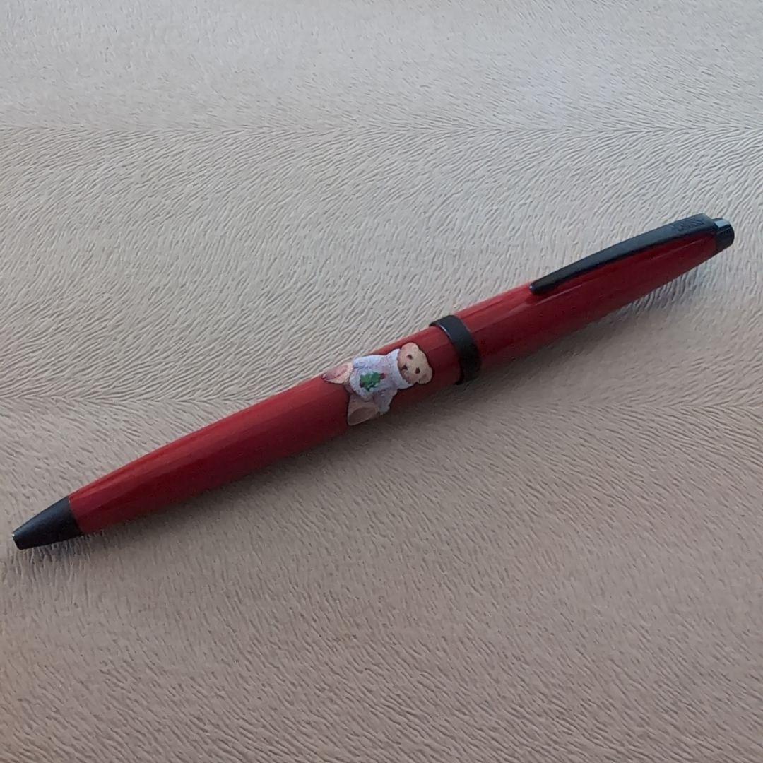 Hallmark Cross Ballpoint Pen with Teddy Bear Illustration — Japan Import