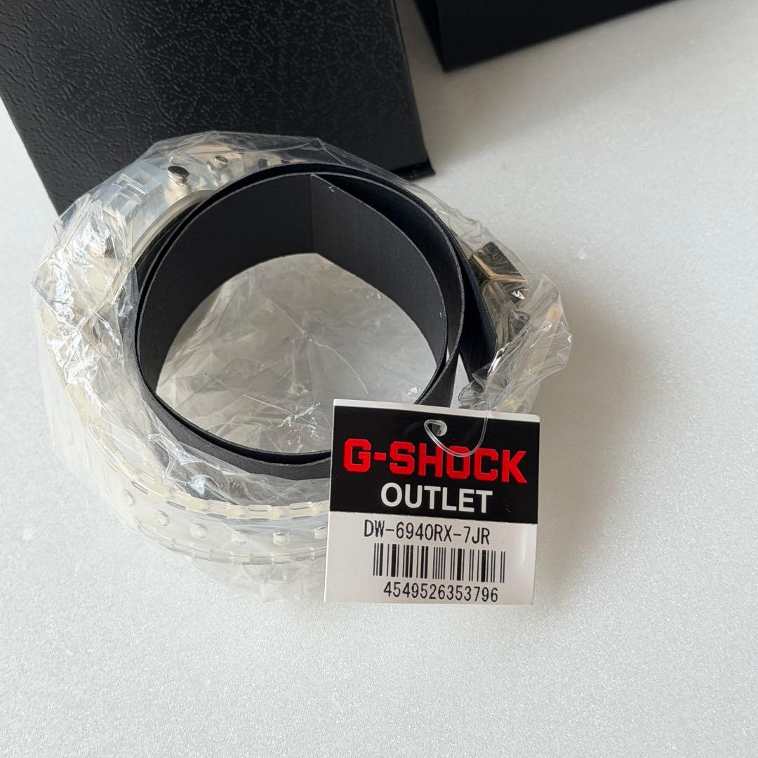 Casio G-Shock DW-6940RX-7JR 40th Anniversary Clear Limited Edition Watch — Japan Import