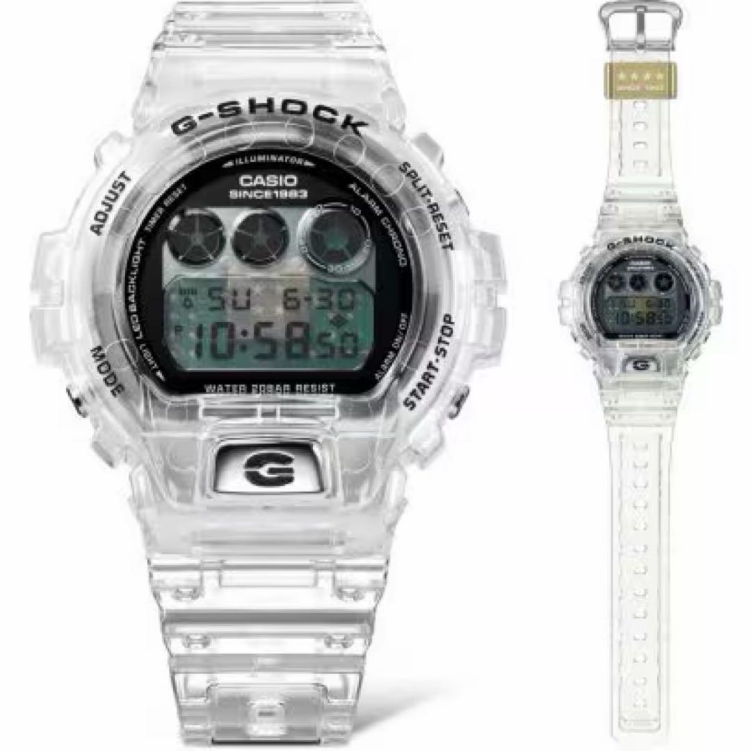 Casio G-Shock DW-6940RX-7JR 40th Anniversary Clear Limited Edition Watch — Japan Import