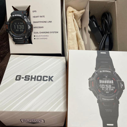 Casio G-Shock GBD-H2000 Black and Orange Watch — Japan Import