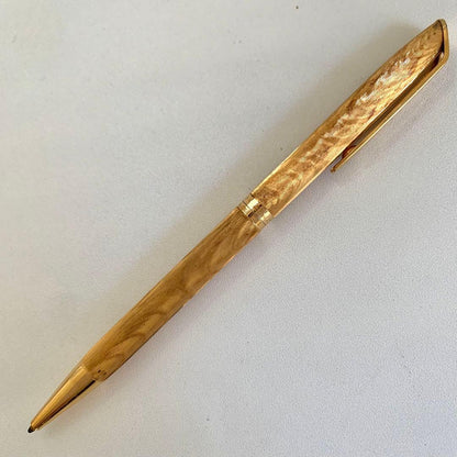 Sheaffer Vintage Gold Plated Twist Ballpoint Pen — Japan Import