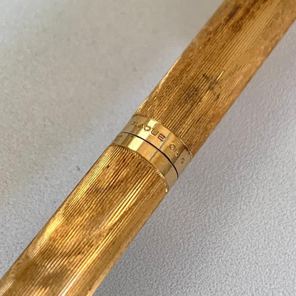 Sheaffer Vintage Gold Plated Twist Ballpoint Pen — Japan Import