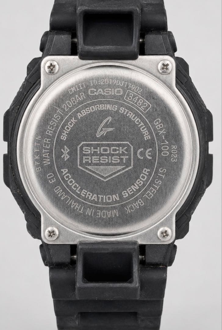 Casio G-Shock G-Lide GBX-100 Bluetooth Digital Watch MIP Screen — Japan Import