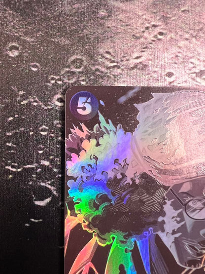 One Piece Monkey D. Luffy OP10 SR Japanese hologram card featuring Kuzan from Blackbeard Pirates