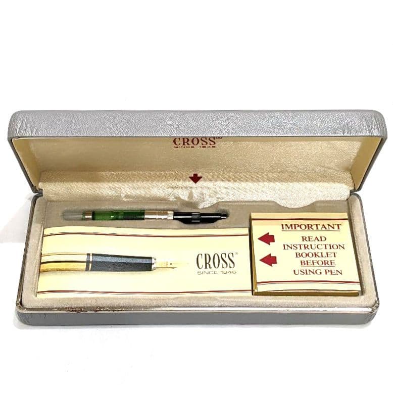 Cross F Fountain Pen Ink Set Gray 2106 — Japan Import