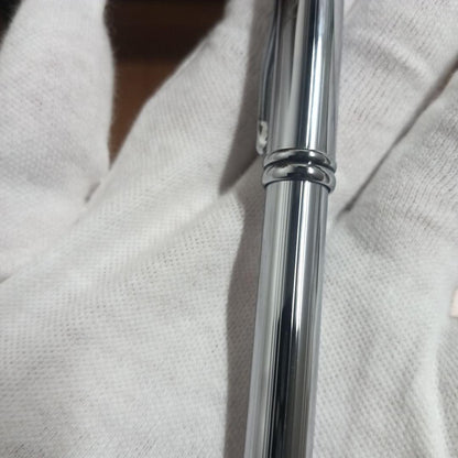 Cross Townsent Chrome Ballpoint Pen with Name Engraved Set