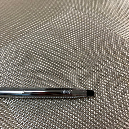 Cross brand silver ballpoint pen body with slim and refined design