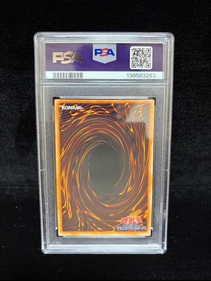 Bandai Yu-Gi-Oh Crescent Dragon Ultra Rare PSA 10 graded card Early Edition Japan import