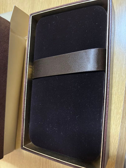 CROSS Gift Box for Ballpoint Pen with Logo - Brown Leather Finish