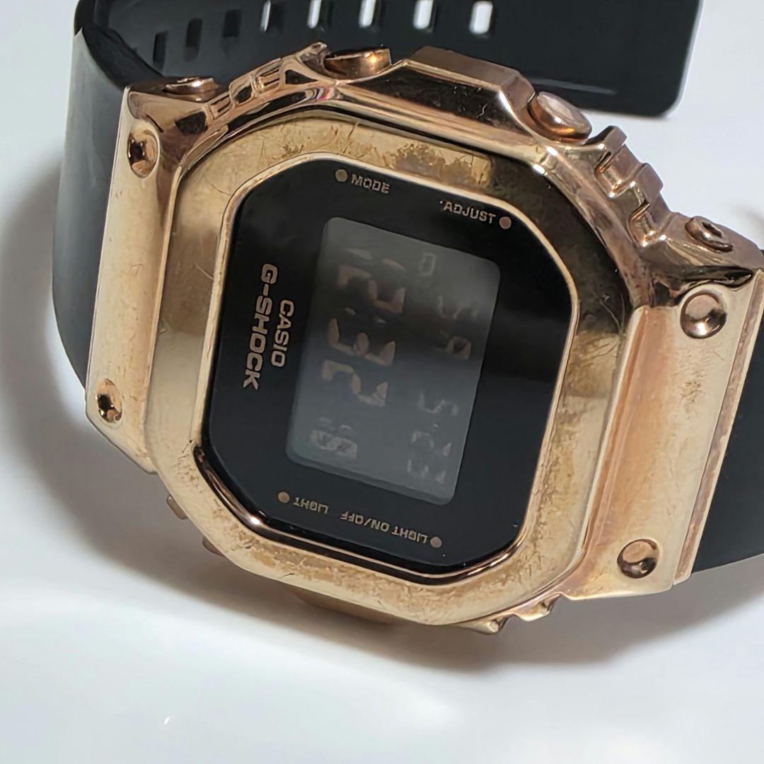 Casio G-Shock Digital Watch GM-S5600PG Black and Pink Gold — Japan Import