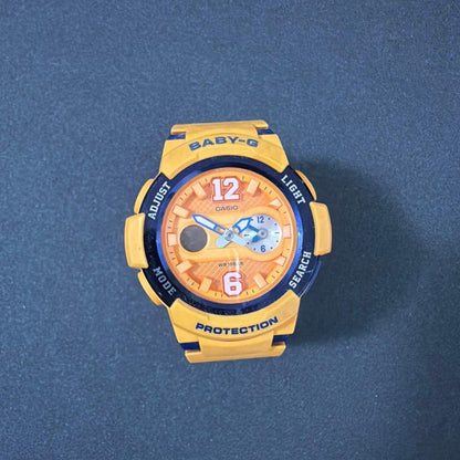 Casio Women’s Baby-G Watch Orange Model BGA-210-4BJF with Box and Manual — Japan Import