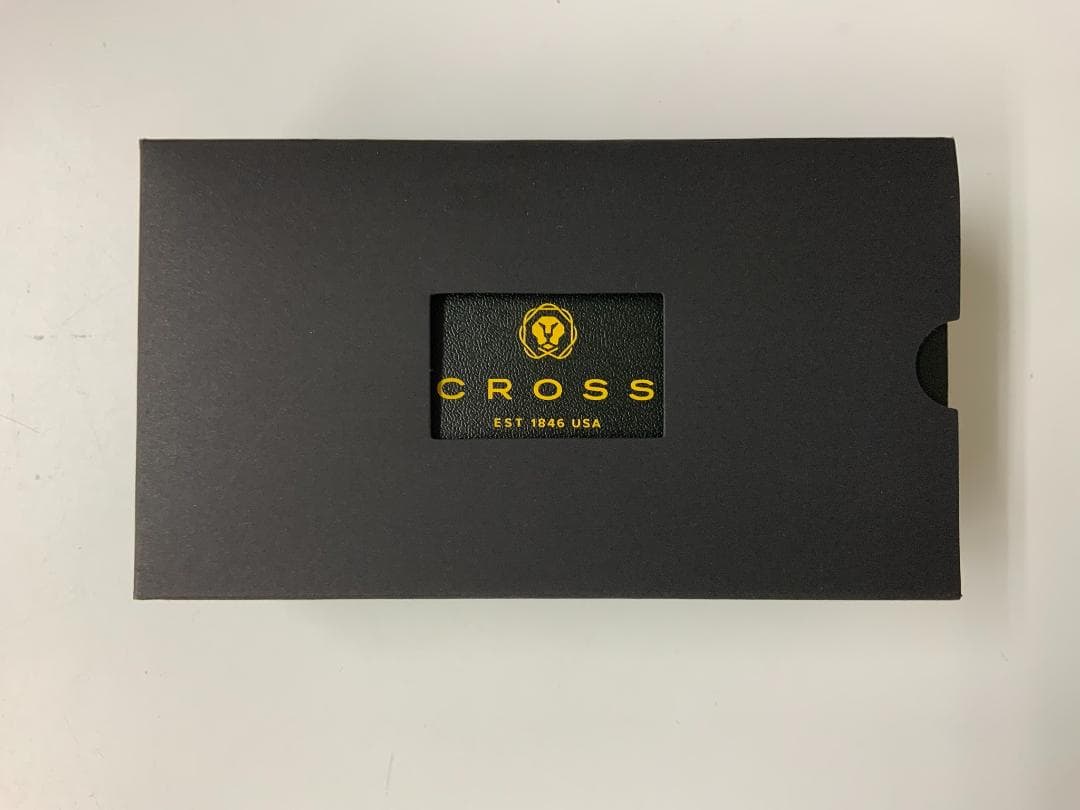 Cross Silver and Gold Ballpoint Pen with Case